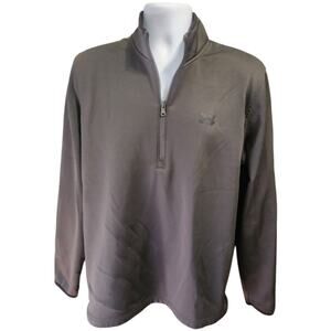 Under Armour Coldgear Men Large Loose Slip‎ On Fleece Pullover Sweatshirt